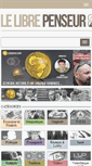 Mobile Screenshot of lelibrepenseur.org
